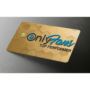Only Fans TOP PERFORMER Credit Card Skin, Debit Card Covering (small chip)