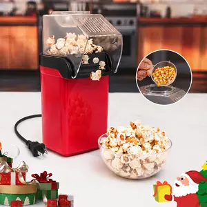 Popcorn Maker ,Hot Air Popcorn Popper,Electric Pop Corn Maker,Healthy and Quick Snack, Oil-Free,Best For Movie Night, Parties, Kids Birthday Party Favorites, Ideal for Family Movie Nights