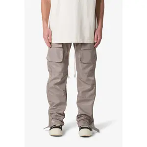 mnml Snap Front Cargo Pants - Grey