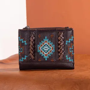 Montana West Embroidered Aztec Collection Wallet