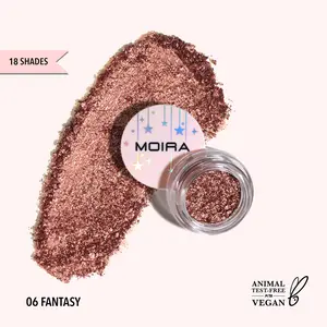 MOIRA | Starshow Shadow Pot (006) | Metallic Cream Eyeshadow with Rich Pigment & Long-Wear Finish