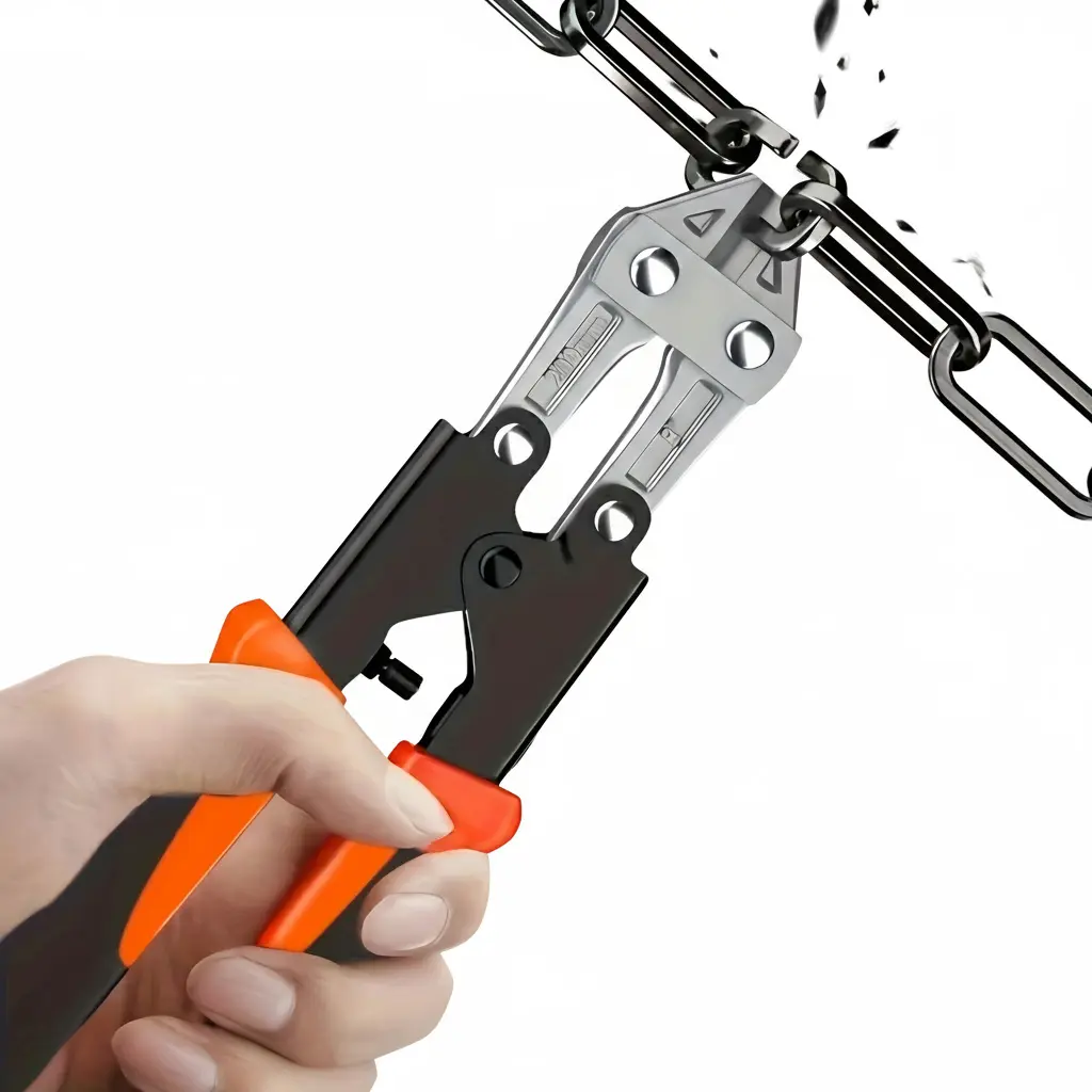 8-Inch High-Strength Metal Cutting Pliers, Professional Electrician Hand Tool for Household Repairs and DIY Tasks
