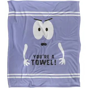 Towelie You're A Towel  Silky Touch Super Soft Throw Blanket 50" x 60"