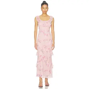 ASTR the Label Laisha Dress in Pink Floral