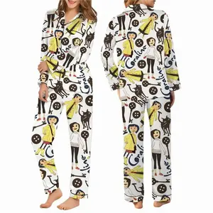 Coquette Coraline Satin Pajama Set