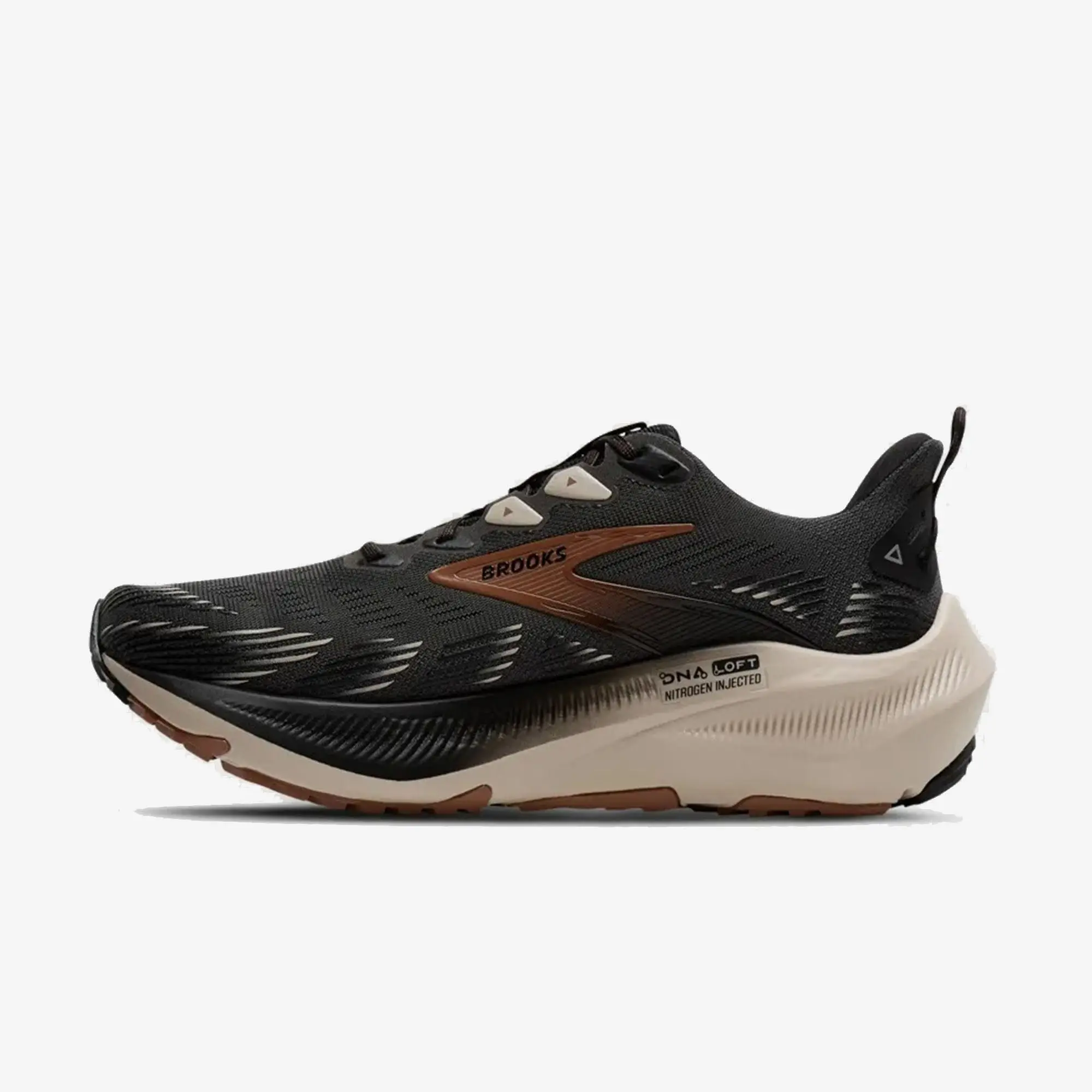 Brook's Men's Ghost Trail Ebony Black Clove