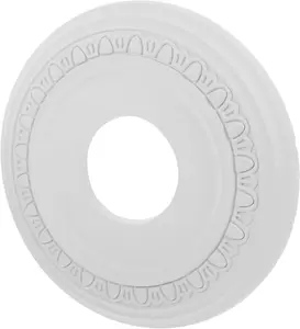 Ceiling Canopy Light Fixture Mounting Plate Pu Decorative Ceiling Light Cover Easy to Install Design Diameter
