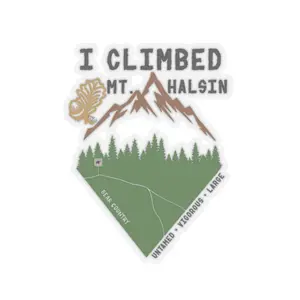 Mt. Halsin Kiss-Cut Stickers