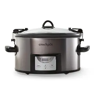 Crock-Pot 7QT Slow Cooker 7qt Cook Carry Programmable Easy-Clean 3 Settings