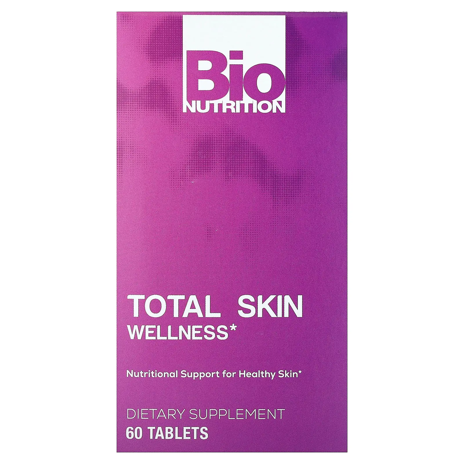 Bio Nutrition Total Skin Wellness, 60 Tablets