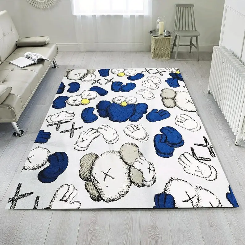 Black and White Hypebeast Street Fashion Art Doormat