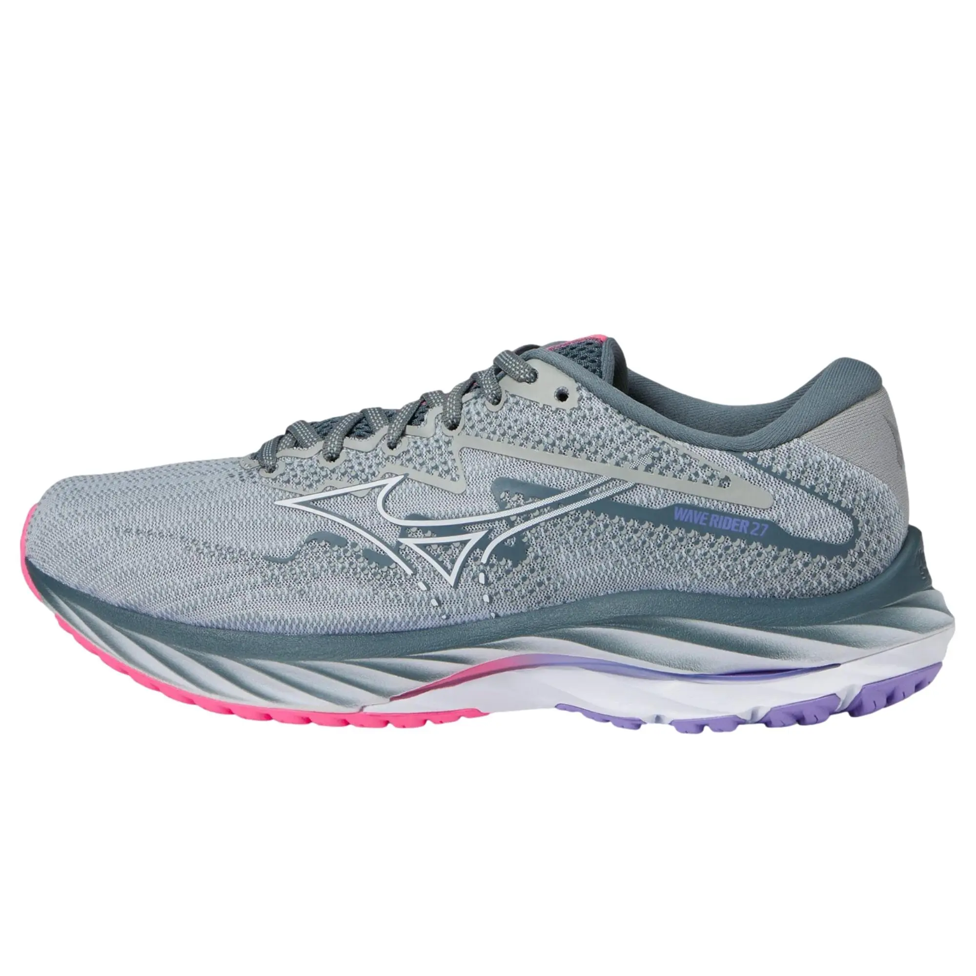 Mizuno Wave Rider 27 Pearl Blue / White  J1GD230621 Women's
