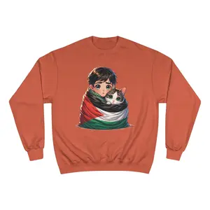 We are one and the same Champion Unisex Sweatshirt Fabric Menswear Hoodie Tops Cotton