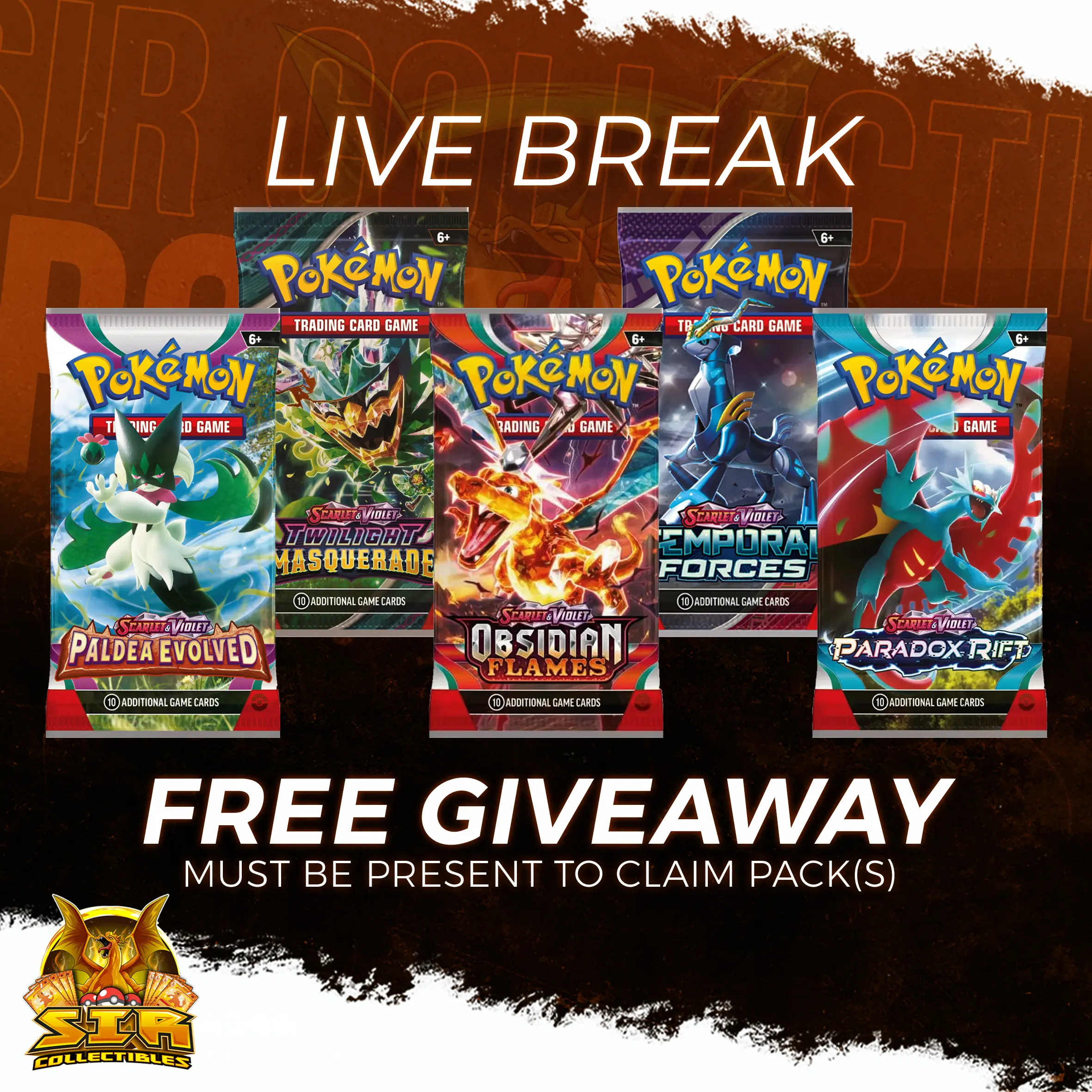 LIVE BOOSTER PACK GIVEAWAYS! - TikTok Shop LIVE BOOSTER PACK GIVEAWAYS! - TikTok Shop