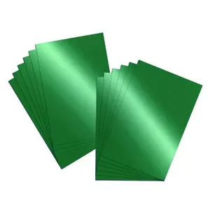 Bazic 5416 22 x 28 in. Metallic Green Poster Board
