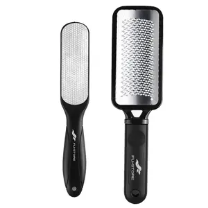 Fu Store Foot Files Callus Remover Stainless Steel Foot Rasp and Dual Sided Foot File Professional Scrubber Pedicure Tools Premium for Foot Care (2 Pack) Nail Repair Manicure Nail Care