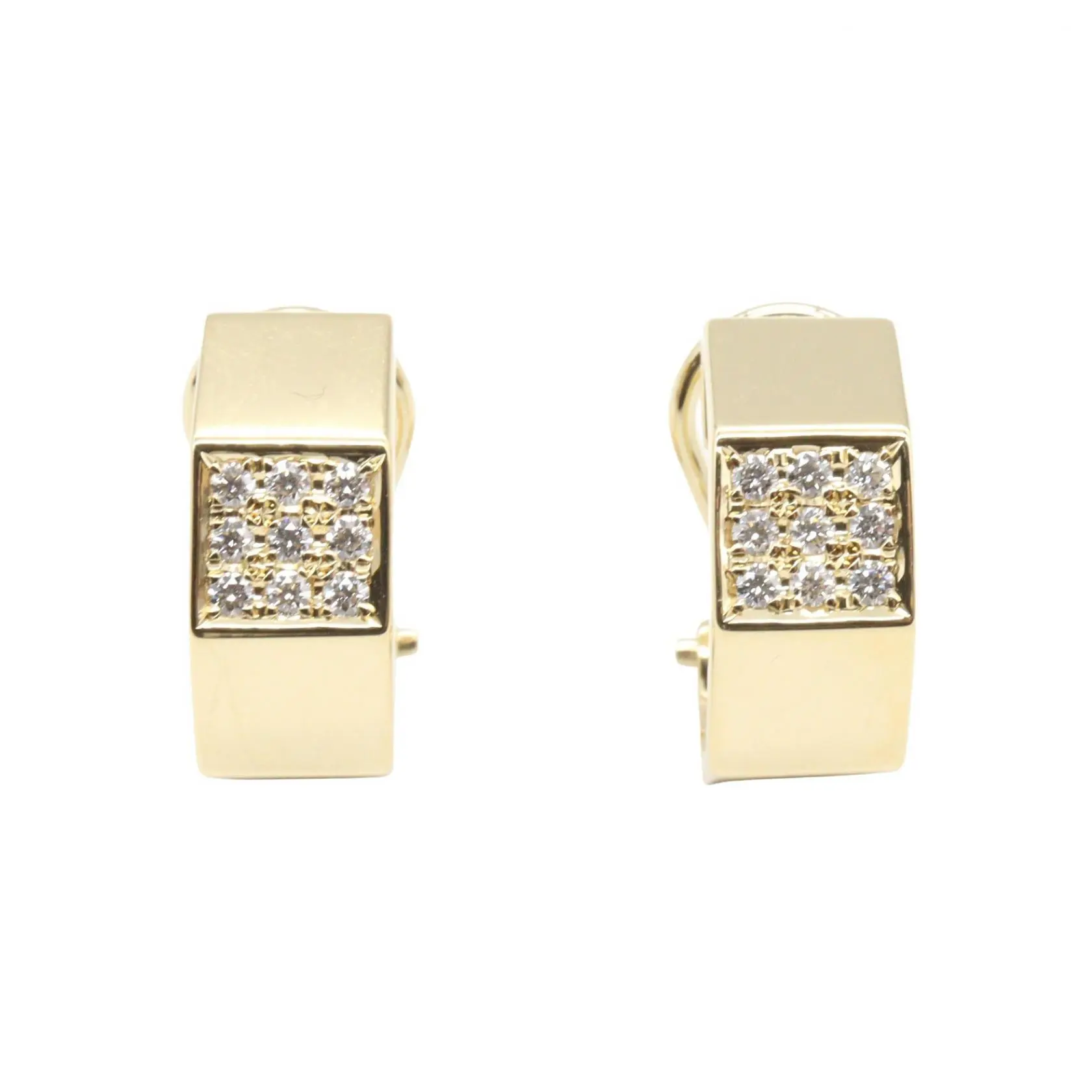 TASAKI Au750 Diamond Earrings