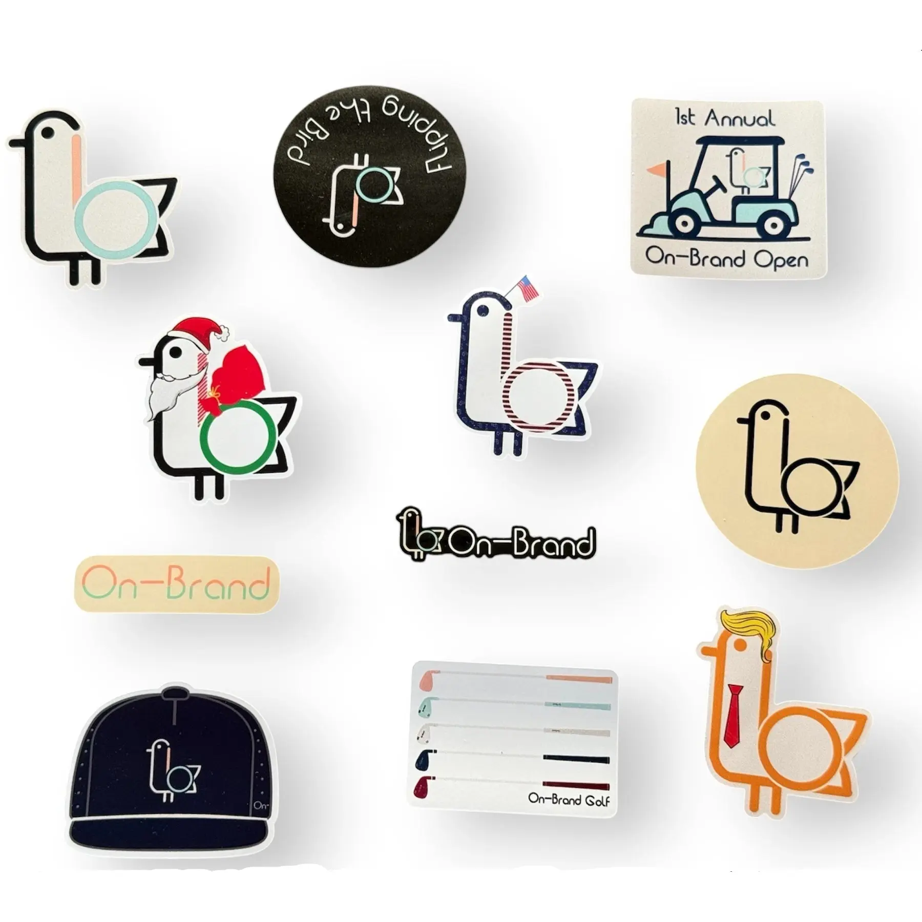 Shtickers — Weatherproof Golf Vinyl Stickers & Decals