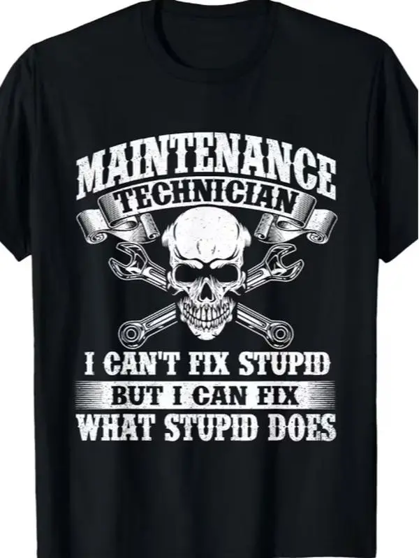 Maintenance Technician Repairman Handyman Skilled Worker T-Shirt Casual Comfortable Loose-Fitting Versatile T-Shirt #SohoChic
