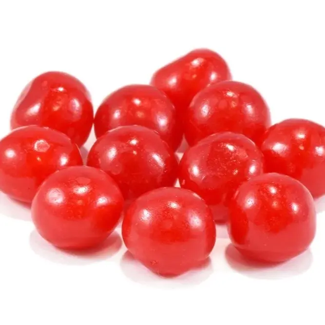 Corn-Based Sugar-Free Cherry Flavor Packaged Fruit & Chewy Gummy Candies - Artificial Sweetener, Soft Chew Center, Tangy-Tart Taste, Ideal for Snacking, Cupboard Storage
