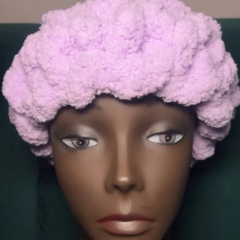 Lavender Crochet Headband - Soft & Cozy  Color Crochet Headband for Everyday Wear