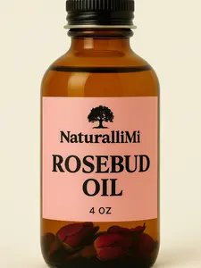 NaturallliMi RoseGold Infused Beauty Oil 4 Oz - Versatile Oil for Skin Care and Overall Well-being