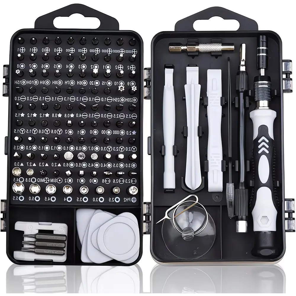 Precision Screwdriver Kit, 115-In-1 Screwdriver Set for iPhone, Laptop, PC, Watch, Glasses, DIY Repair Tool Kit with Storage Box