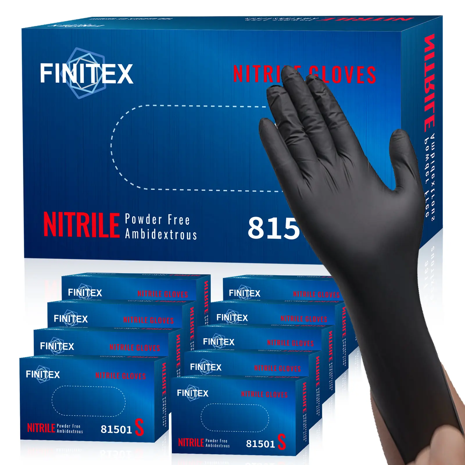 5Mil Heavy Duty Black Nitrile Gloves ,100-Count Disposable Waterproof Gloves,Latex-Free,Powder-Free,Food-Safe,Chemical-Resistant Industrial Grade for Cleaning,Kitchen,Automotive Use,Cook Gardening Beauty Salon Tattoo Painting ,halloween，pumpkin