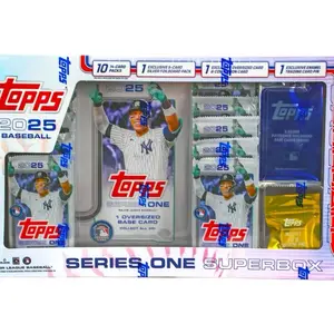 2025 Topps Baseball Series One Super Box MLB baseball collectible trading cards