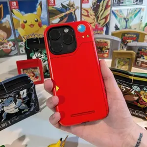 Pokedex Tough Case for iPhone Anime Phone Case Ash Pikachu