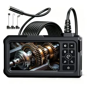 Endoscopic camera with lights, high-definition endoscopic detection camera, 1920P high-definition borescope, with 8 LED lights, IP67 waterproof grade, used for sewer drainage pipeline inspection, practical gift for home maintenance manual lovers.