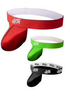 Men's Sporty Thong Underwear Set, Sweat-Wicking Comfortable Briefs, Ideal for Sports & Casual Wear, Pack of Three