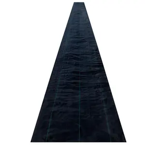 VEVOR 6FTx300FT Premium Weed Barrier Fabric Heavy Duty 3.2OZ, TikTokShopBlackFriday, Woven Weed Control Fabric, High Permeability Good for Flower Bed, Geotextile Fabric for Underlayment, Polyethylene Ground Cover