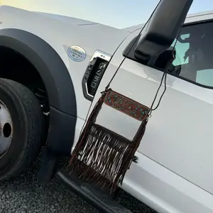 Hand Tooled Clear Stadium Purse