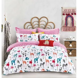 Animals Pattern Double-Sided Duvet Set +/- FULL SIZE | PME-223