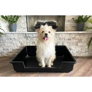 Piggy Poo and Crew Extra Large Litter Box - for Pigs Dogs Rabbits Goats or any animals big or small