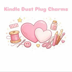 JFKkreations Kindle Dust Plug Charm - Adorable Design for Kindle Accessories