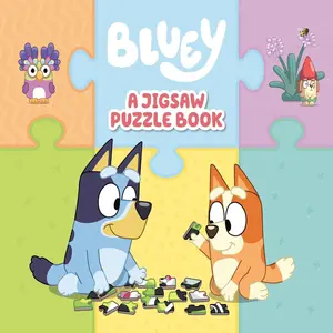 Bluey: A Jigsaw Puzzle Book, Includes 4 Double-Sided Puzzles (Bluey)