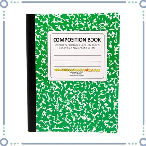 School Supply Boxes | College-Ruled Composition Notebooks | Available in Multiple Pack Sizes & Colors | 100 Sheets, 200 Pages Per Pack