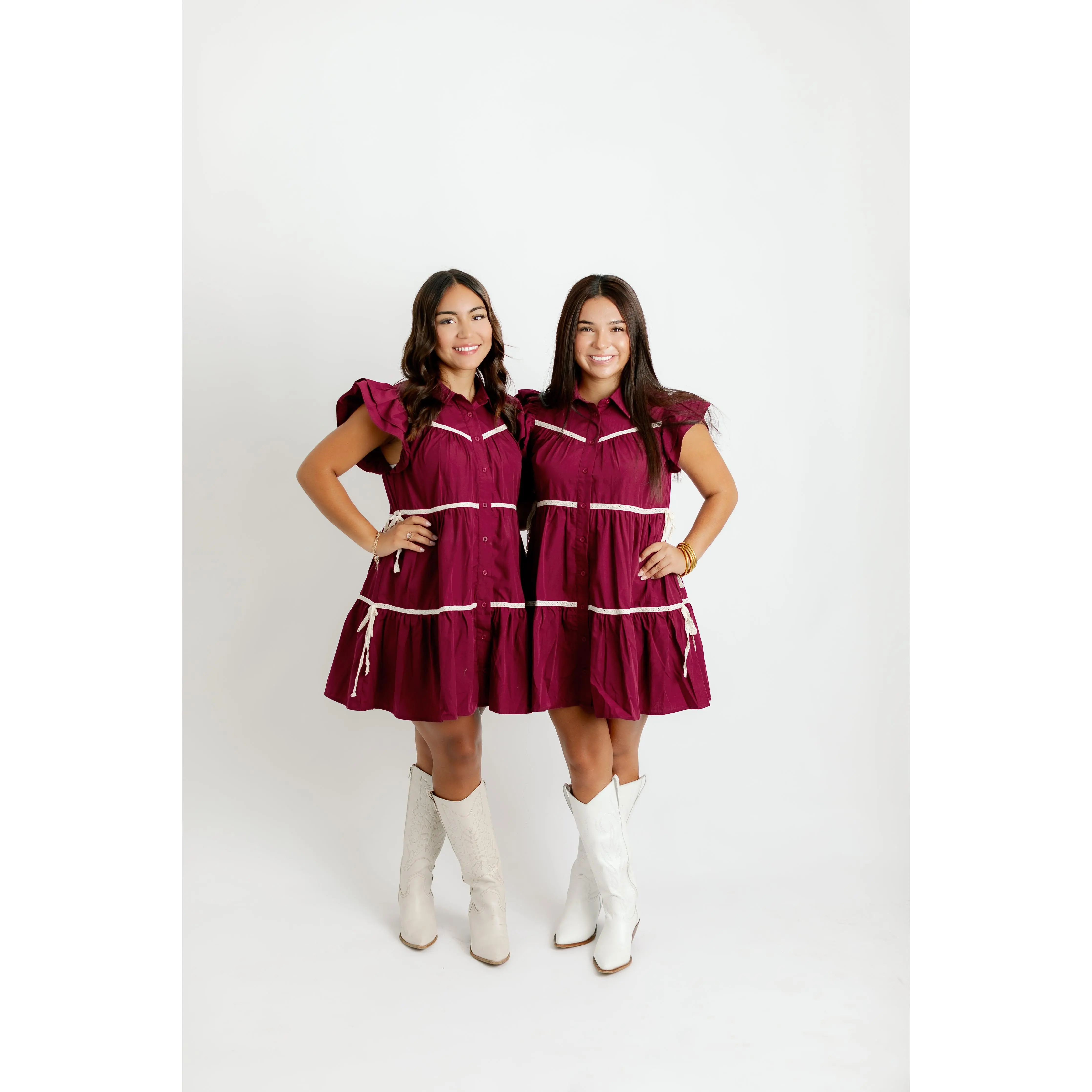 Merlot Game Day Dress