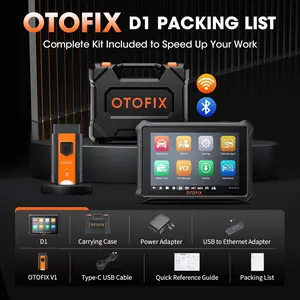 OTOFIX D1 Bi-Directional OBD2 Scanner, Full System Diagnostic Tool with ECU Coding, 40+ Services, CAN FD/DoIP, AutoVIN, 2-Year Free Updates