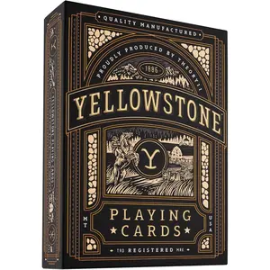theory11 Yellowstone Playing Cards - Dutton Ranch Collectible Edition Card Games, Game Cards, Collectible Deck