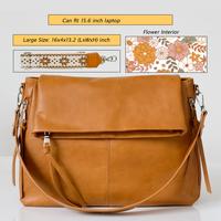 Large Size Brown Flower Lining 