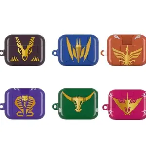 Kamen Rider Ryuki Deck Phone Case Cool Design For Airpods Gen 1,2,3,4 Airpods Pro 1,2,3