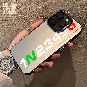 Luxury 1N23456 Motorcycle Phone Case for iPhone 16 15 14 13 12 11 Pro Max X XS MAX 8 7 Plus Anti-Drop Matte Back Cover