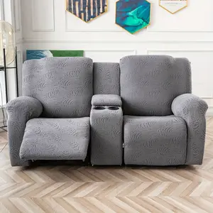 SENYU·HOME 6pcs/set Leopard Pattern Recliner Slipcover - Stretch Furniture Protector for Comfortable Sofa Covers - Washable and Durable Couch Slipcovers for Bedroom, Office, and Living Room - Home Decor Accessory