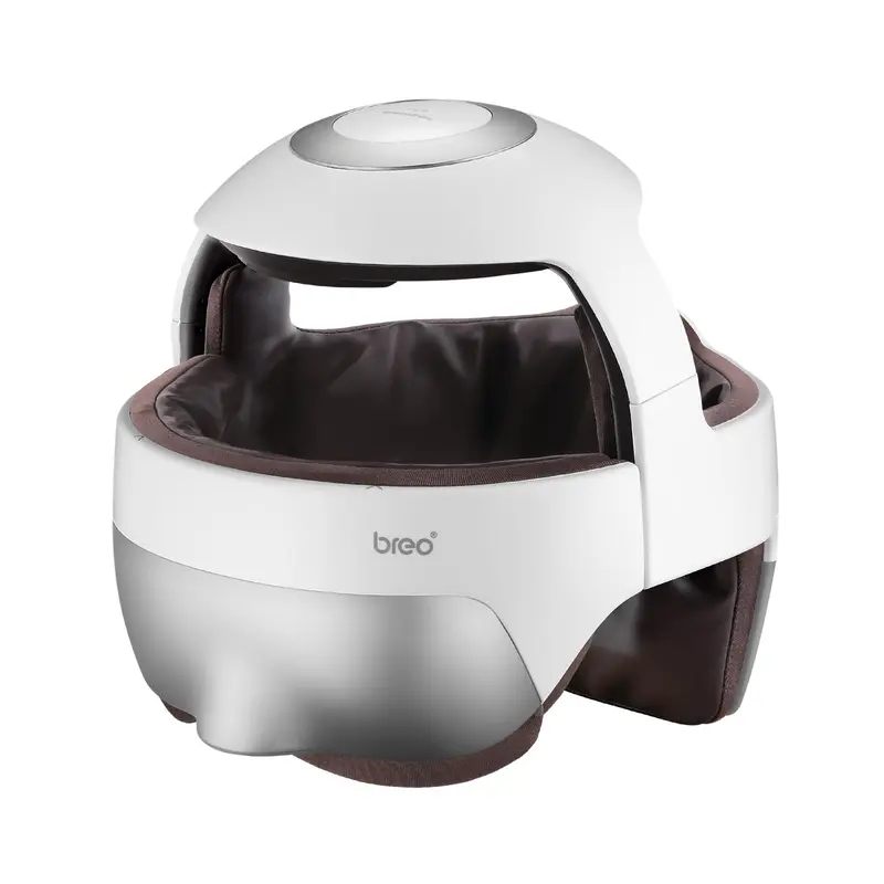 Breo iDream5s Electric Head Massager, Eye & Neck Massage Helmet