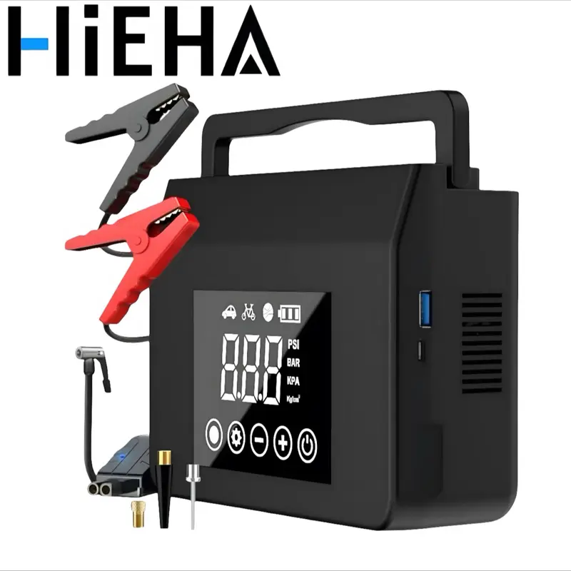 Que Jump Leads, herramientas automotrices con clasificación de 50A/12V y modo de rescate, herramienta de reparación de baterías para escenarios de reparación de automóviles y motocicletas