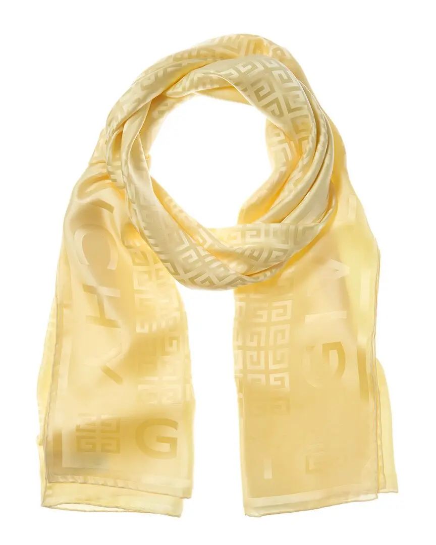 Givenchy 4G Logo Silk Scarf