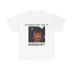 You Know What Else is Massive? - Low Taper Fade Meme T-Shirt - Ninja -  Funny Shirt, Meme Shirt, Trendy shirt, Fortnite Cotton Classic Menswear Tee